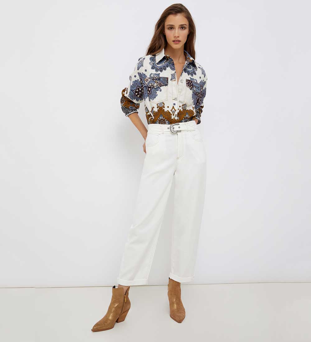 Jeans bianchi liu jo top