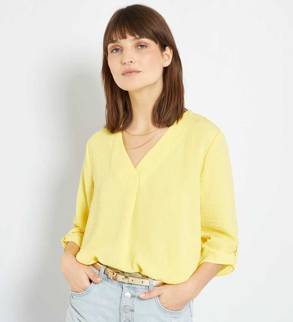 Blusa morbida pastello Blusa morbida pastello