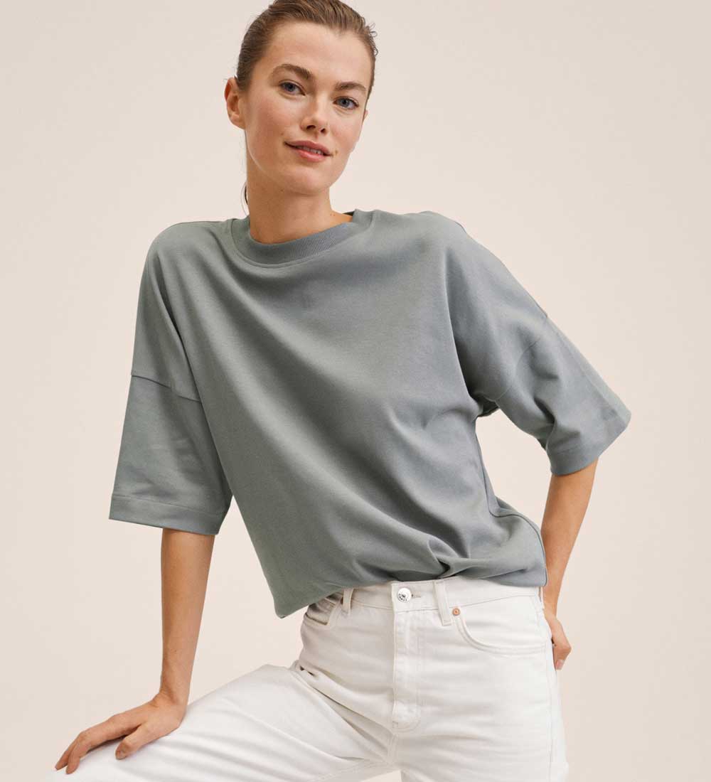 t-shirt oversize in cotone