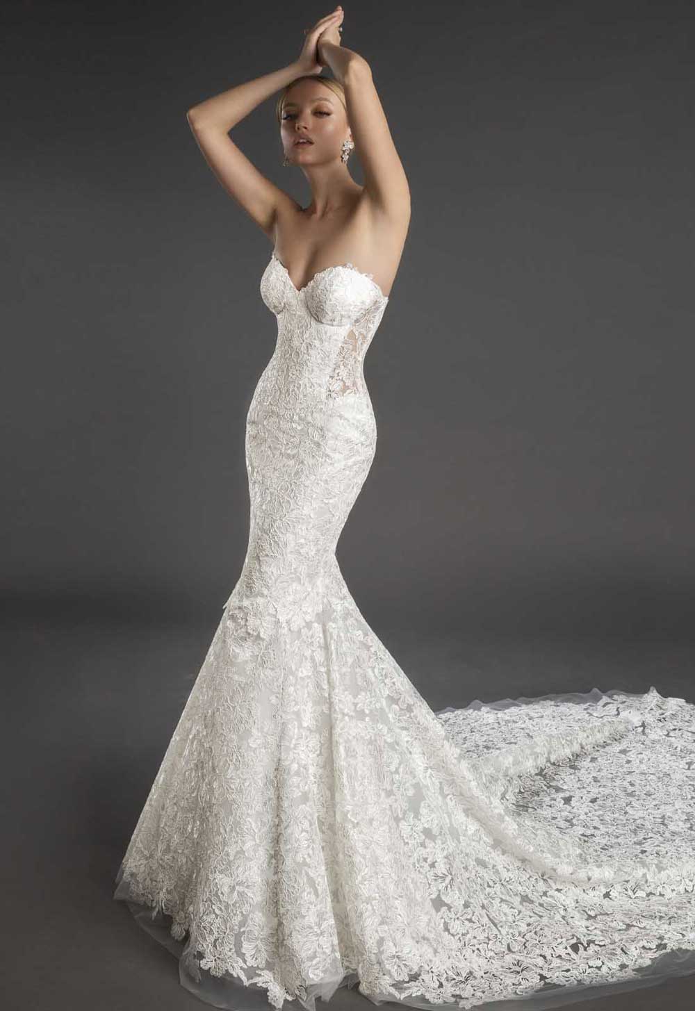 vestito da sposa in pizzo