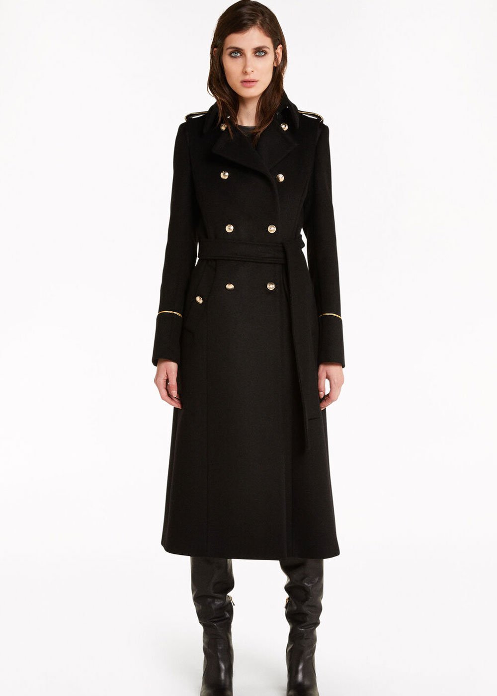 Military coat eleganti inverno 2020