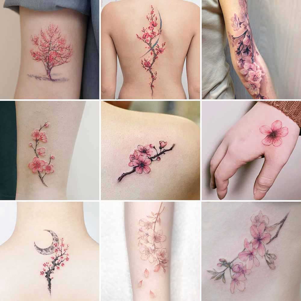 Tatuaggi fiori di pesco