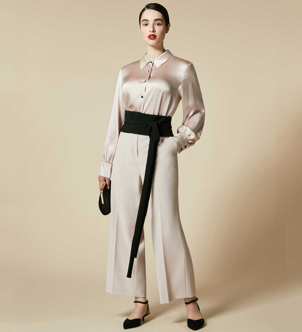 Completi pantaloni eleganti marina rinaldi outlet