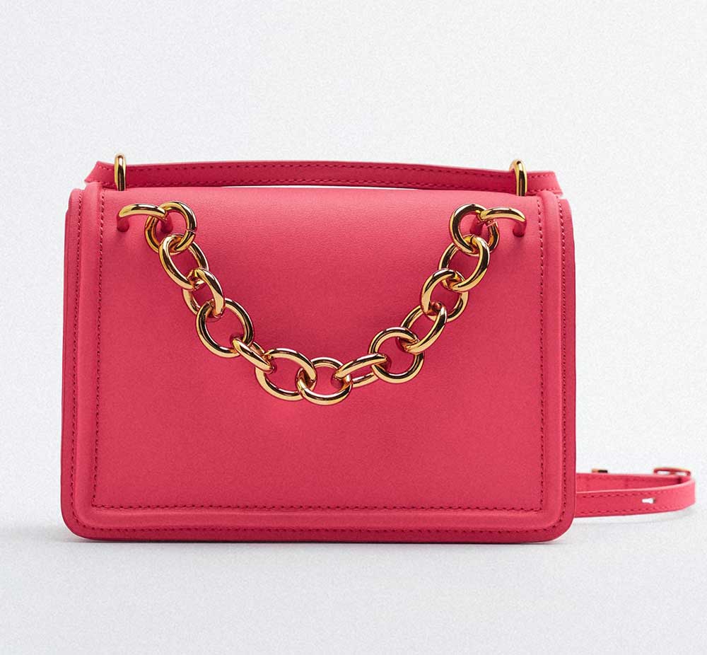 Borsa corallo zara sale