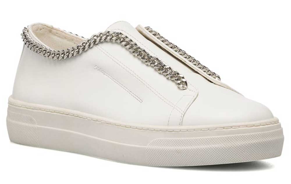 sneakers slip on con catena