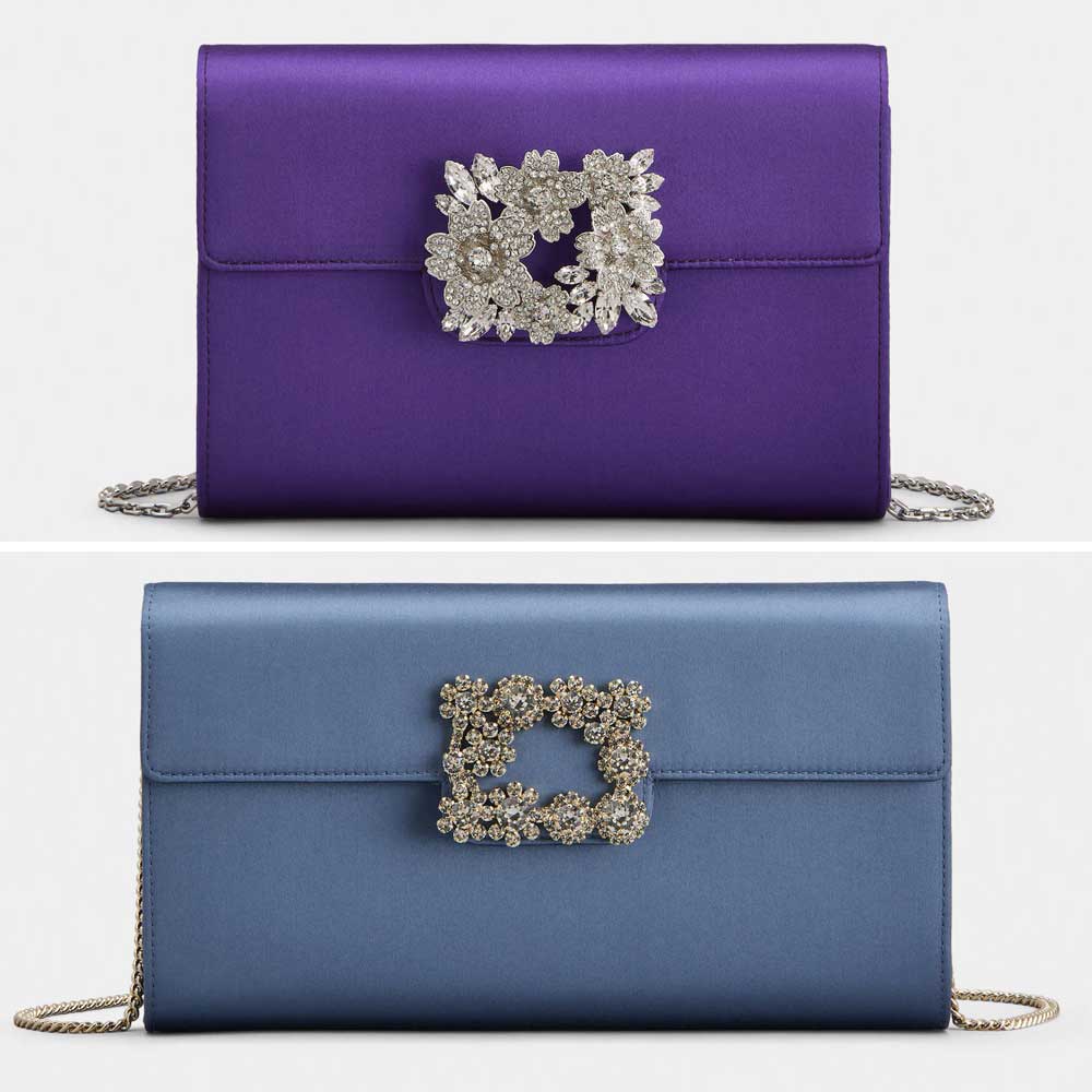 pochette in raso Roger Vivier pochette in raso Roger Vivier