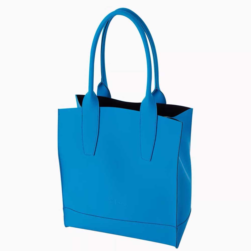 shopper O bag blu