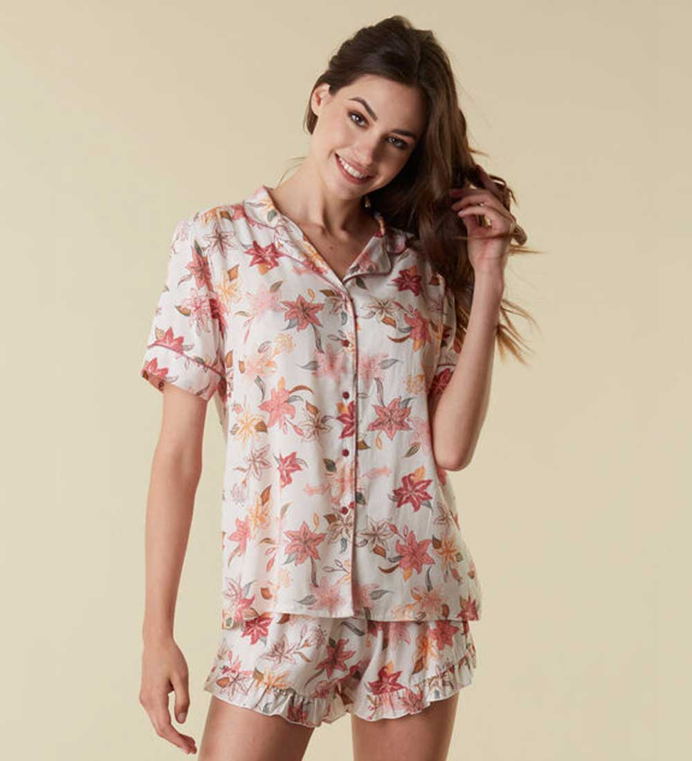 Pigiama donna floreale Pigiama donna floreale