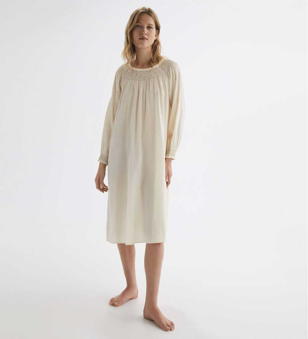 camicia da notte lunga in cotone camicia da notte lunga in cotone