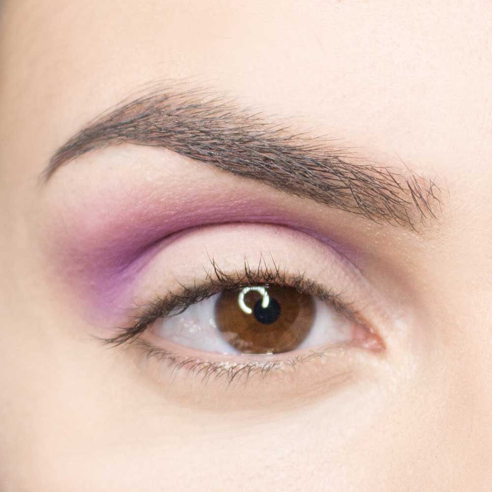 Make up occhi viola