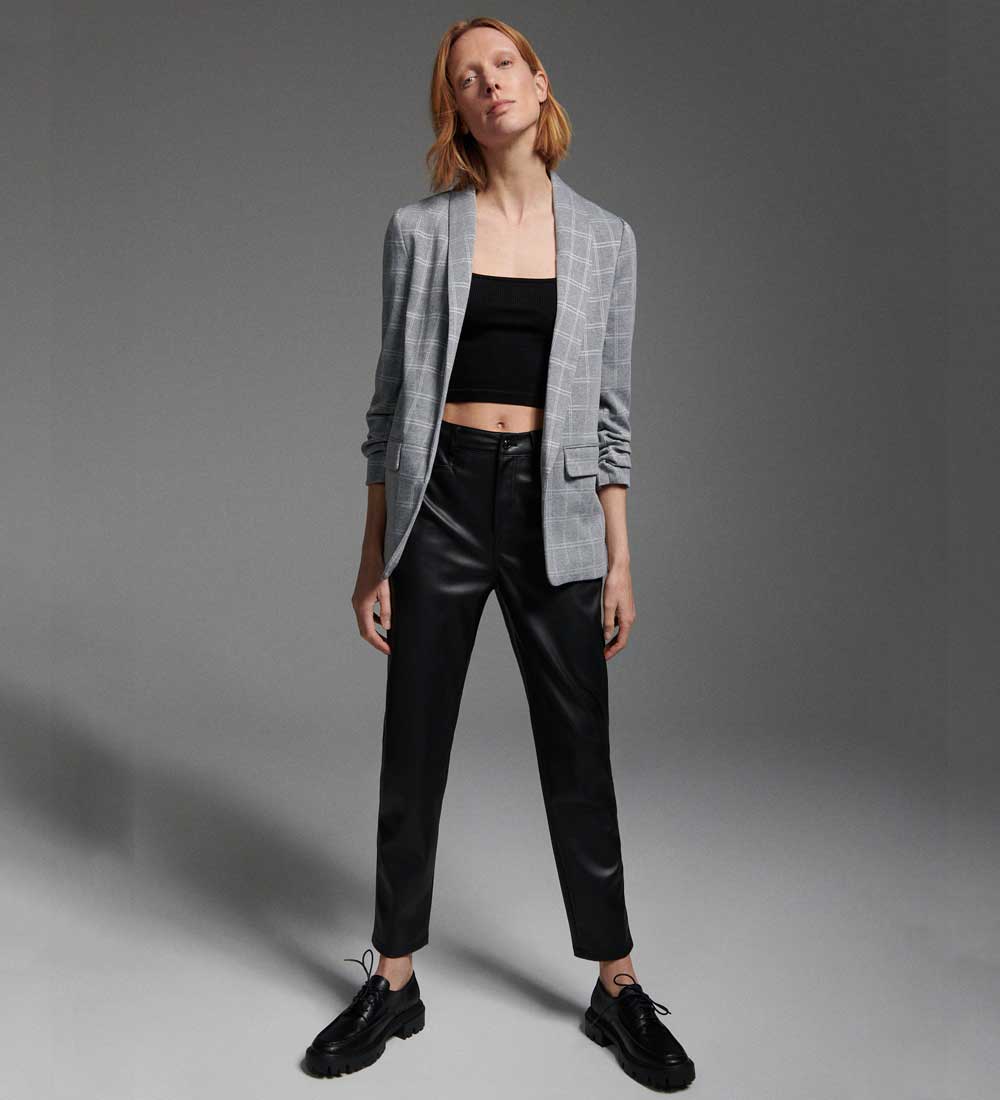 Look blazer a quadri Look blazer a quadri