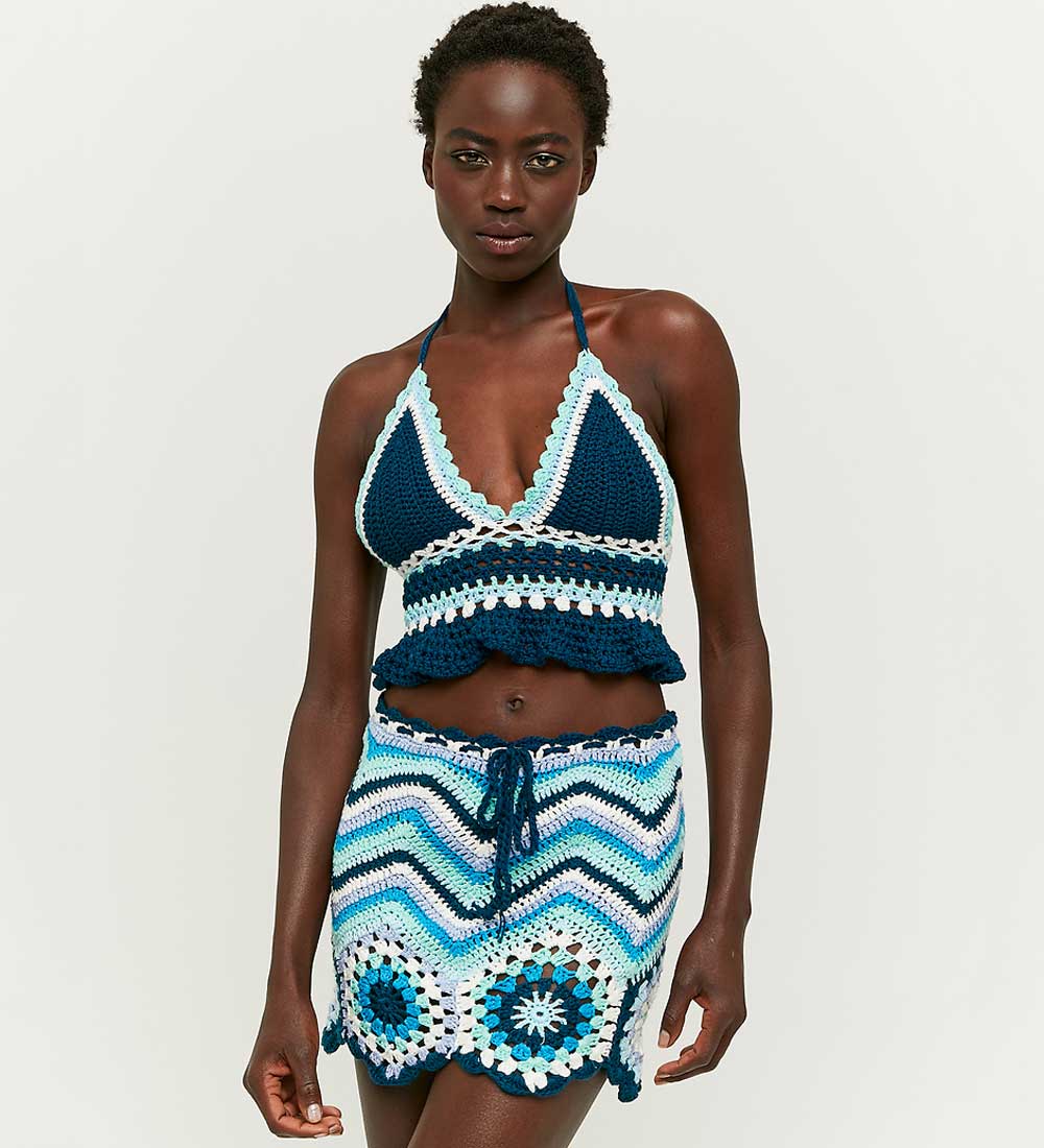 Crop top in crochet Crop top in crochet