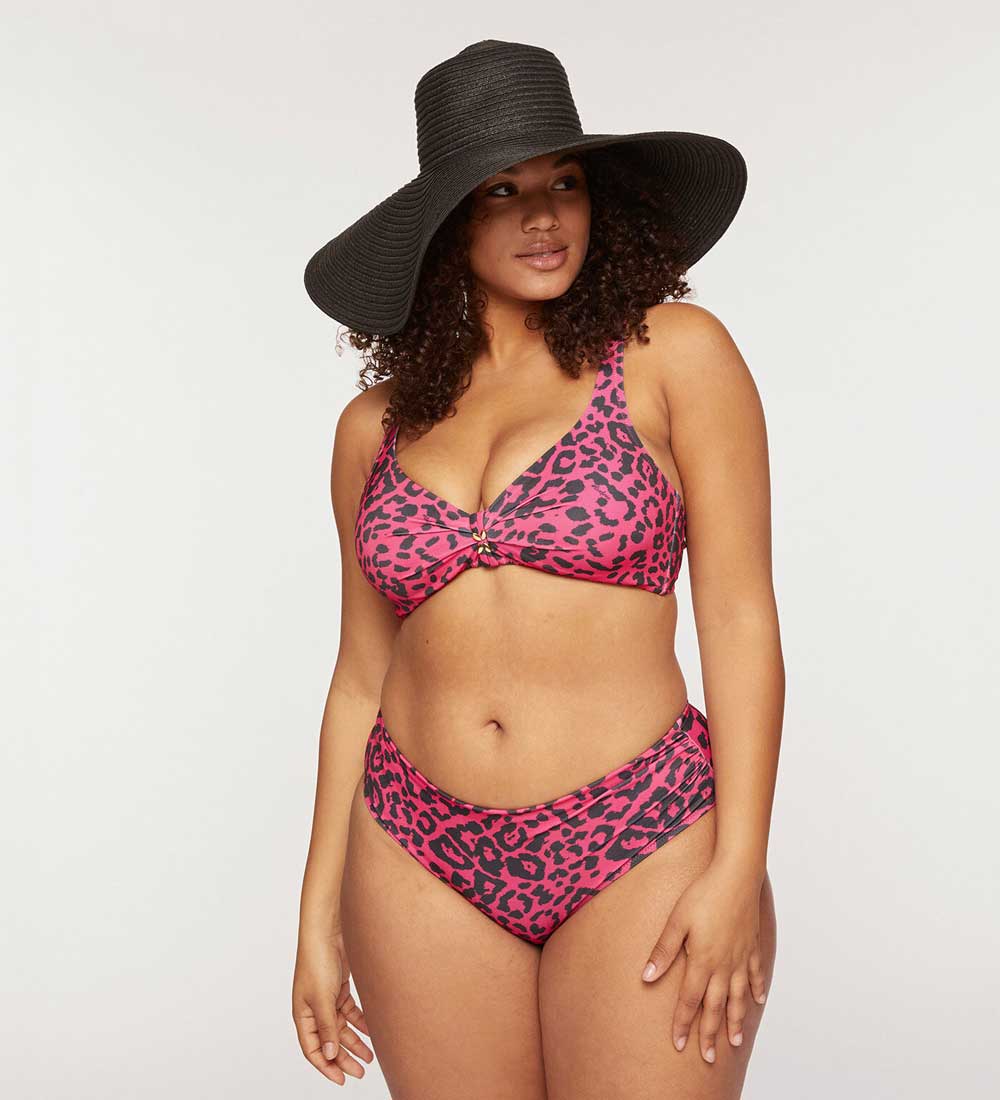 Bikini curvy animalier