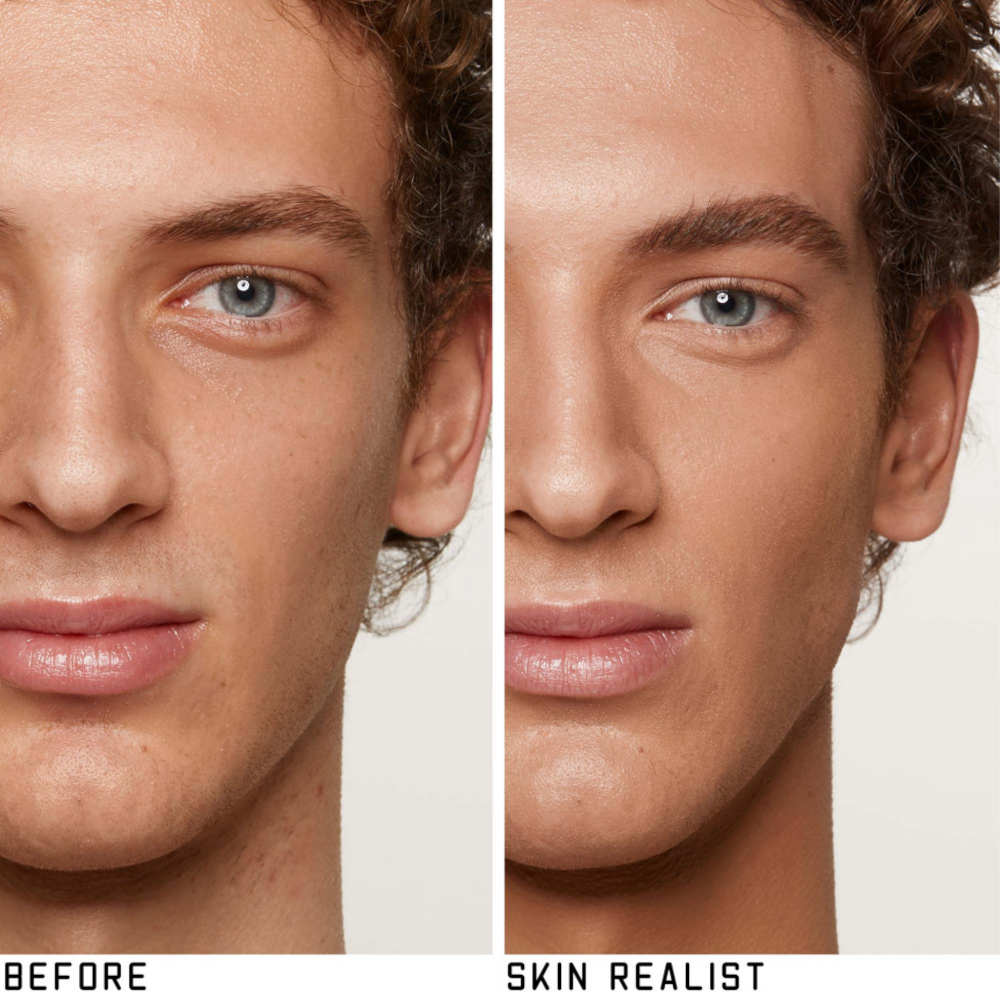 Prima e dopo Nabla Skin Realist