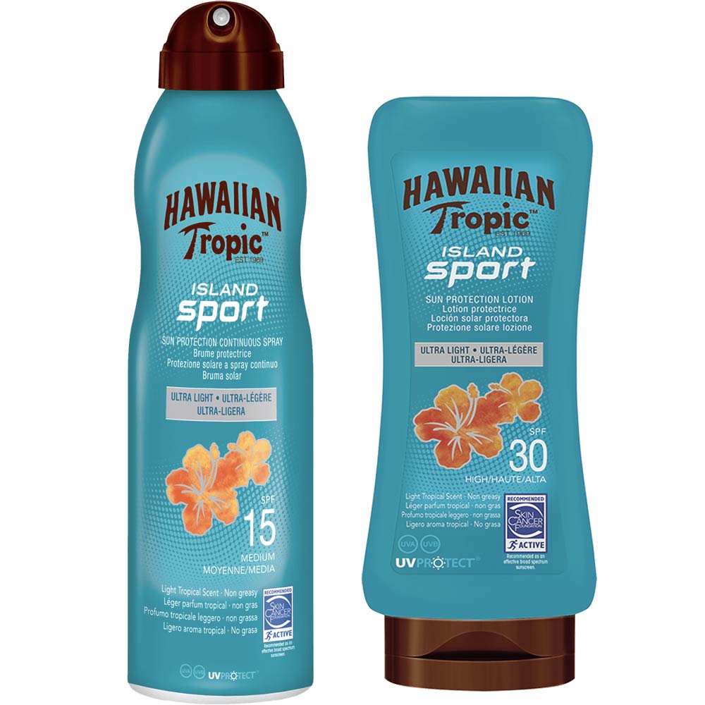 Solari Hawaiian Tropic per sport