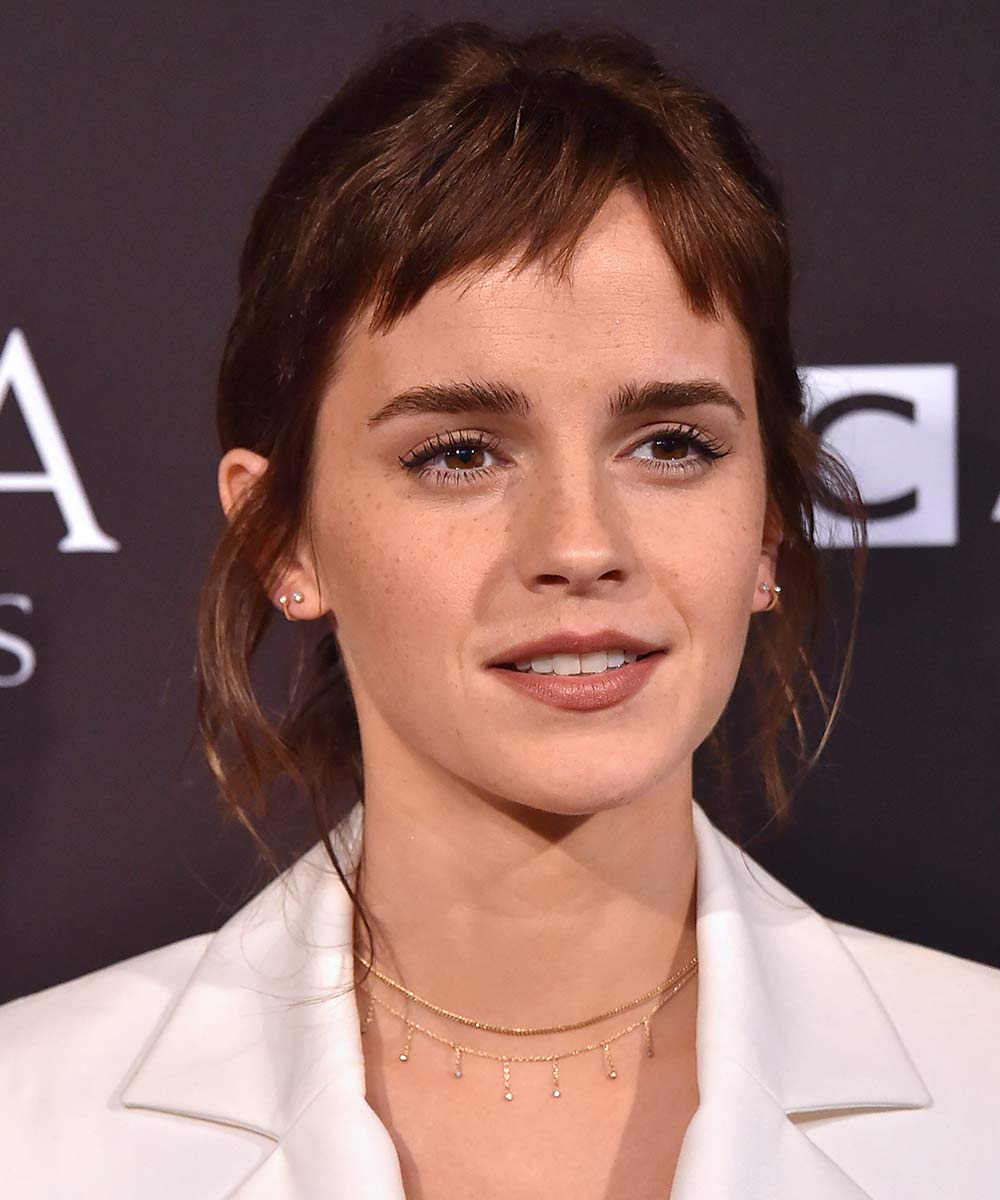Emma Watson con la frangia corta