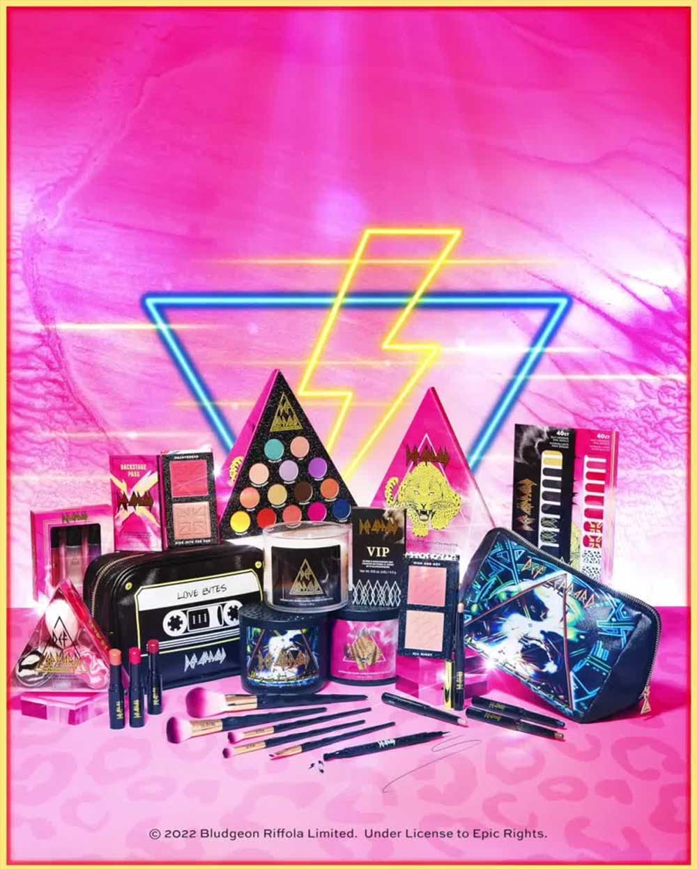 Rock and Roll Beauty Def Leppard make up collection
