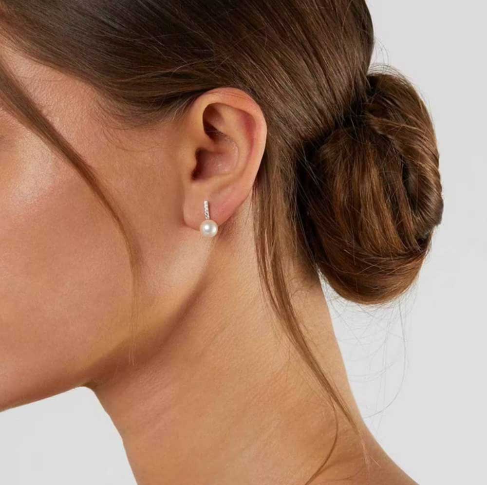 orecchini di perle sposa