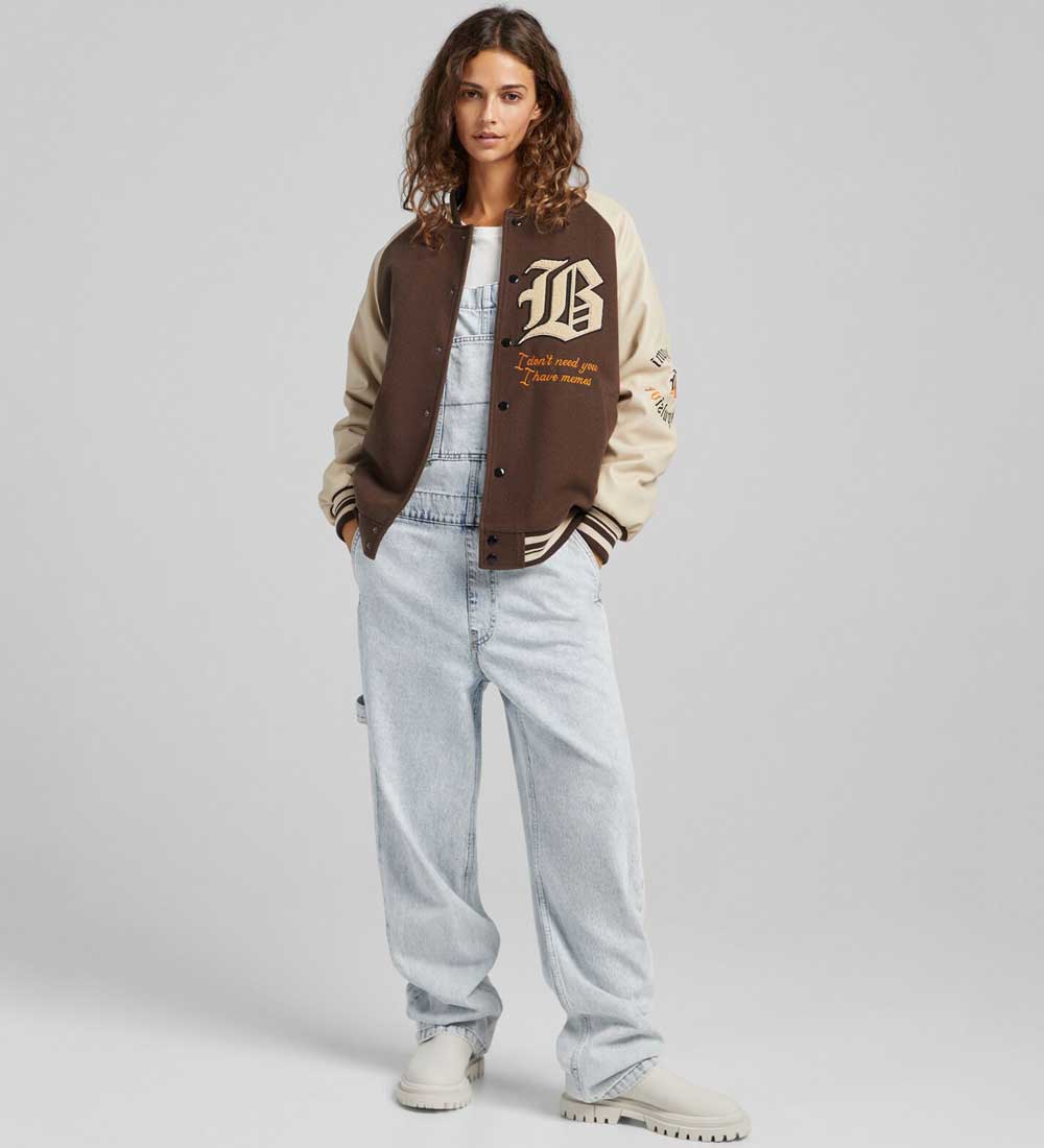 Giacca di deals jeans bershka
