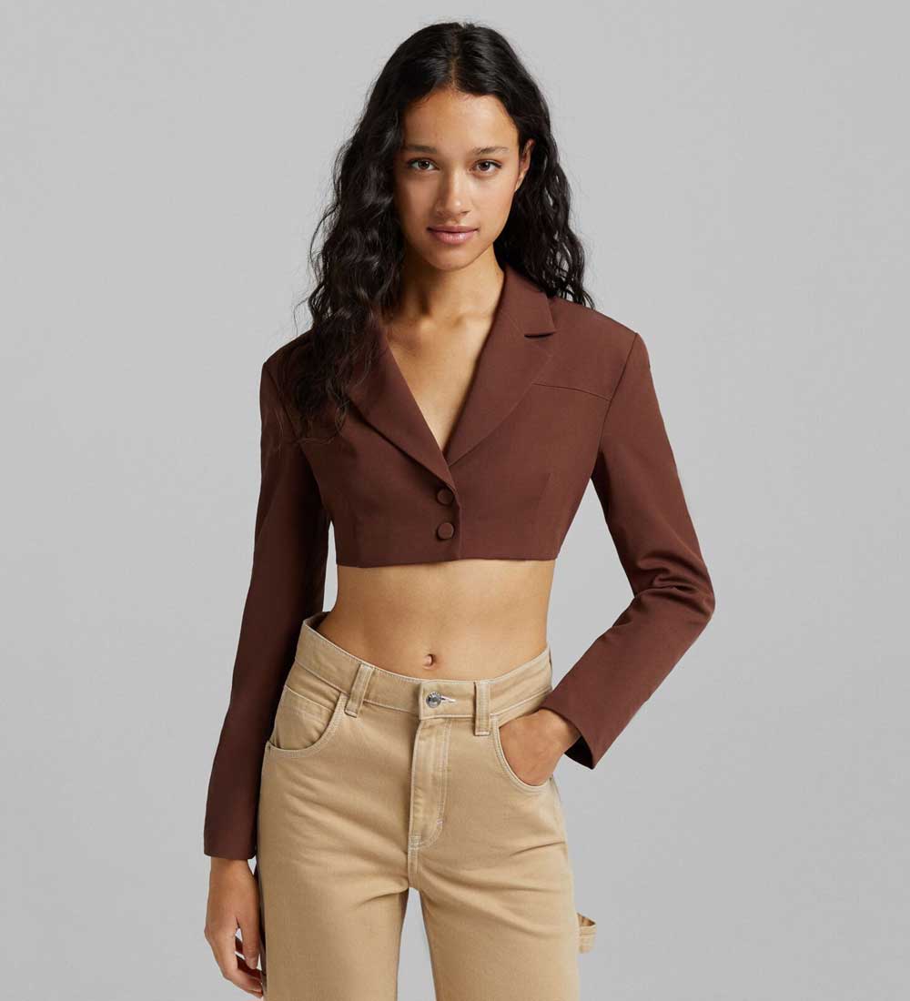 Bershka tendenza marrone autunno Bershka tendenza marrone autunno
