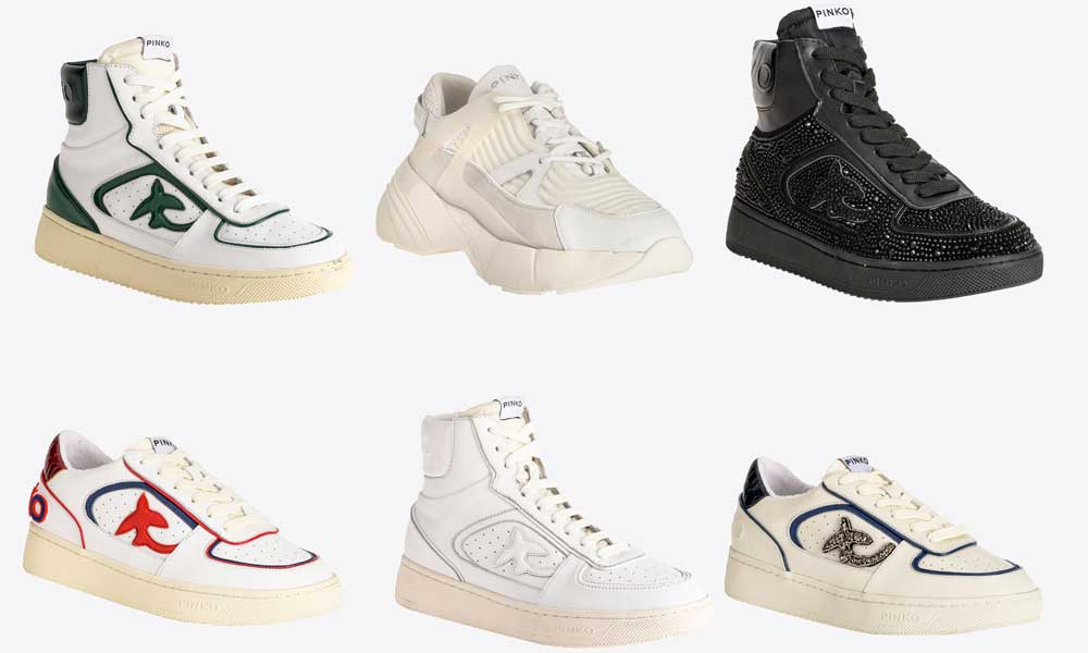 Pinko lancia le nuove sneakers ispirate al mondo del basket: scopriamole! -  Beautydea
