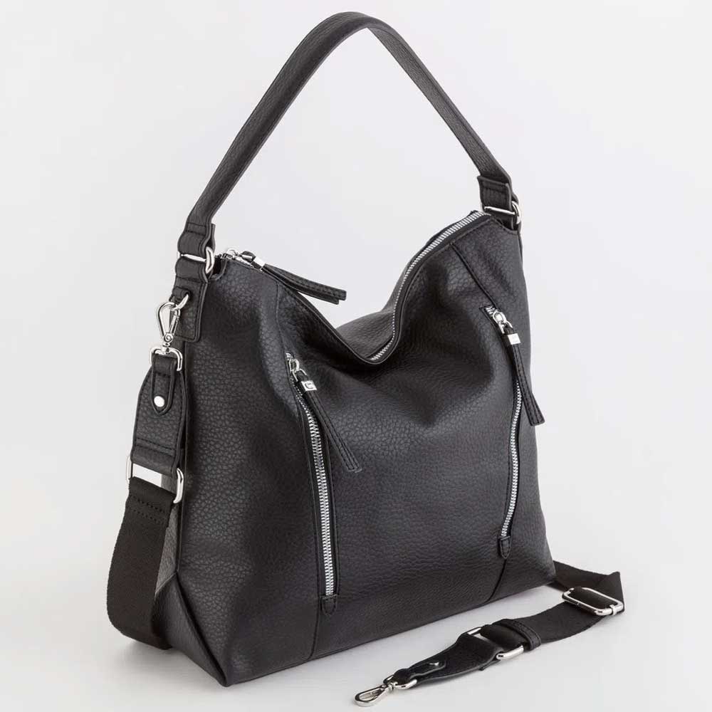 borsa a sacca nera borsa a sacca nera