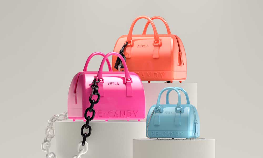 Borse Furla Re-Candy, nuovo bauletto sostenibile alla MFW
