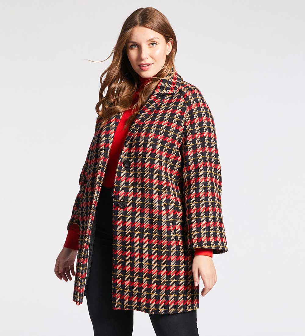 Cappotto a fantasia Cappotto a fantasia