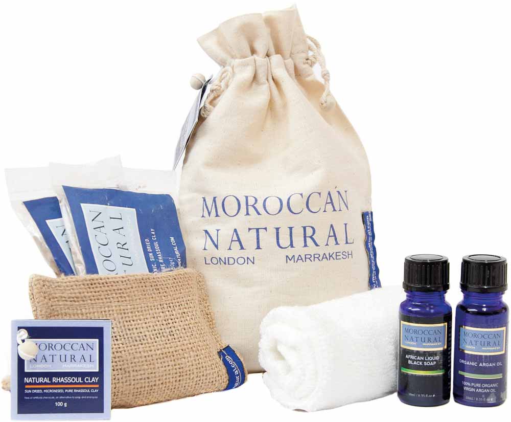 Moroccan Natural kit da bagno