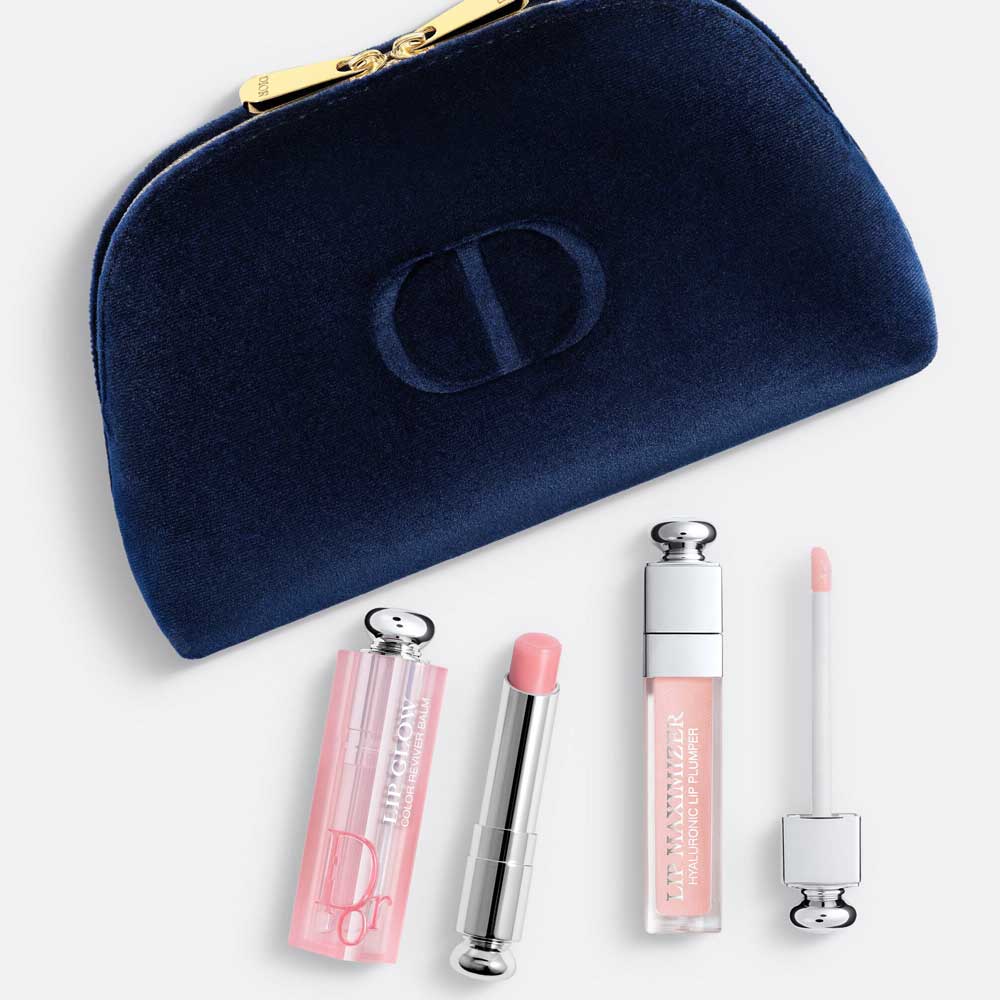 Dior Addict pochette regalo trucco labbra Natale 2022