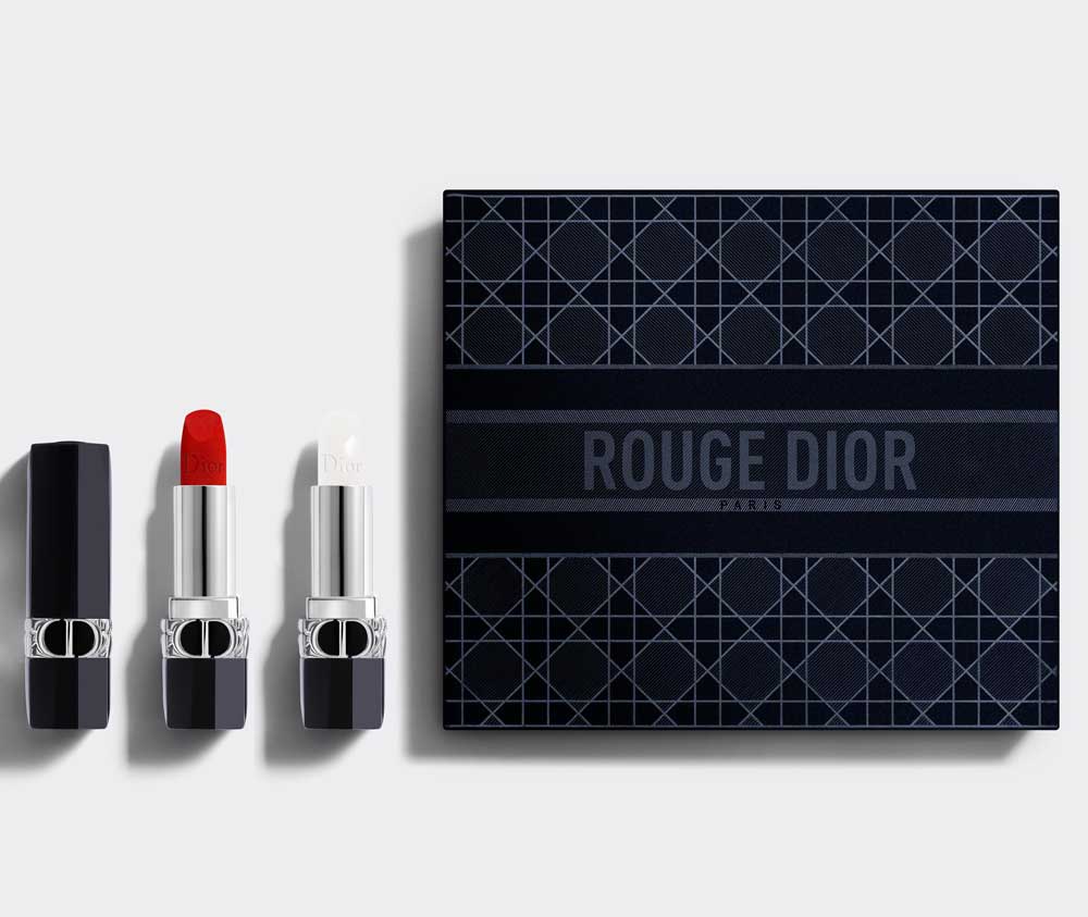 Cofanetto labbra Rouge Dior Natale 2022