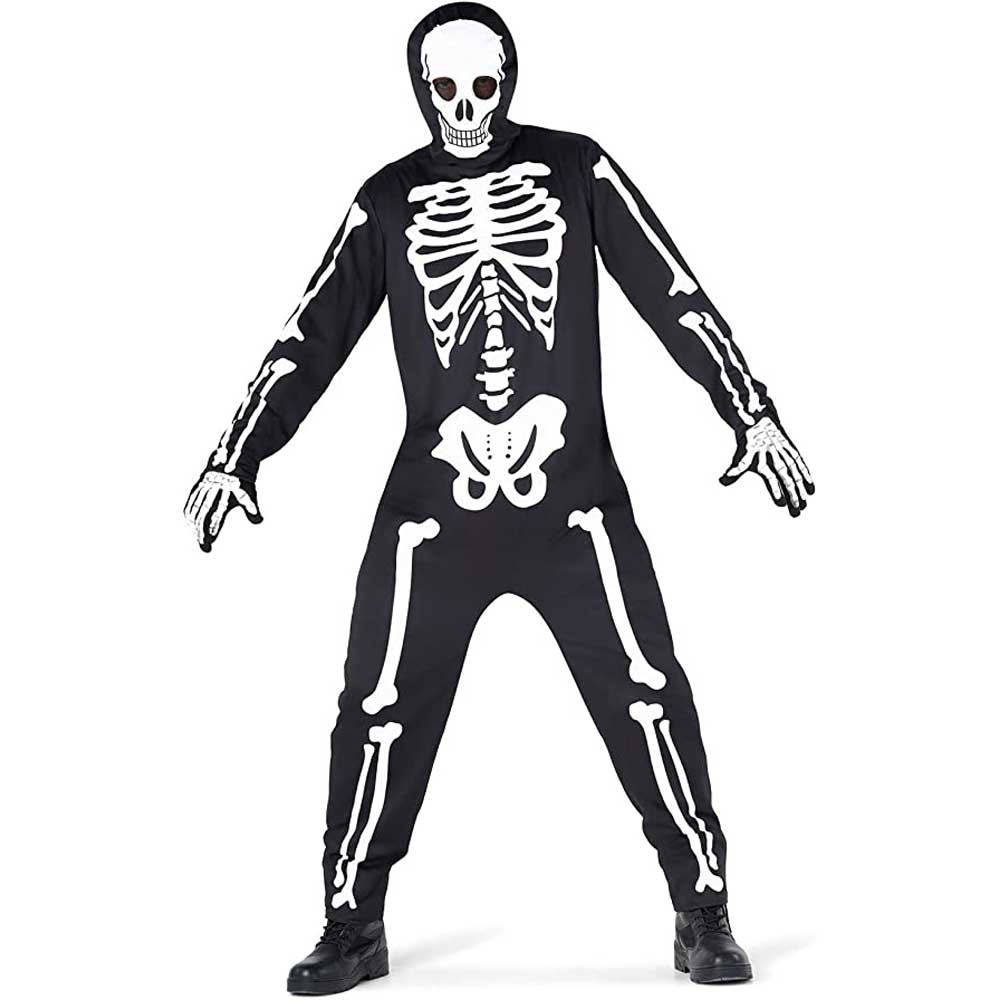 Costumi Halloween uomo scheletro