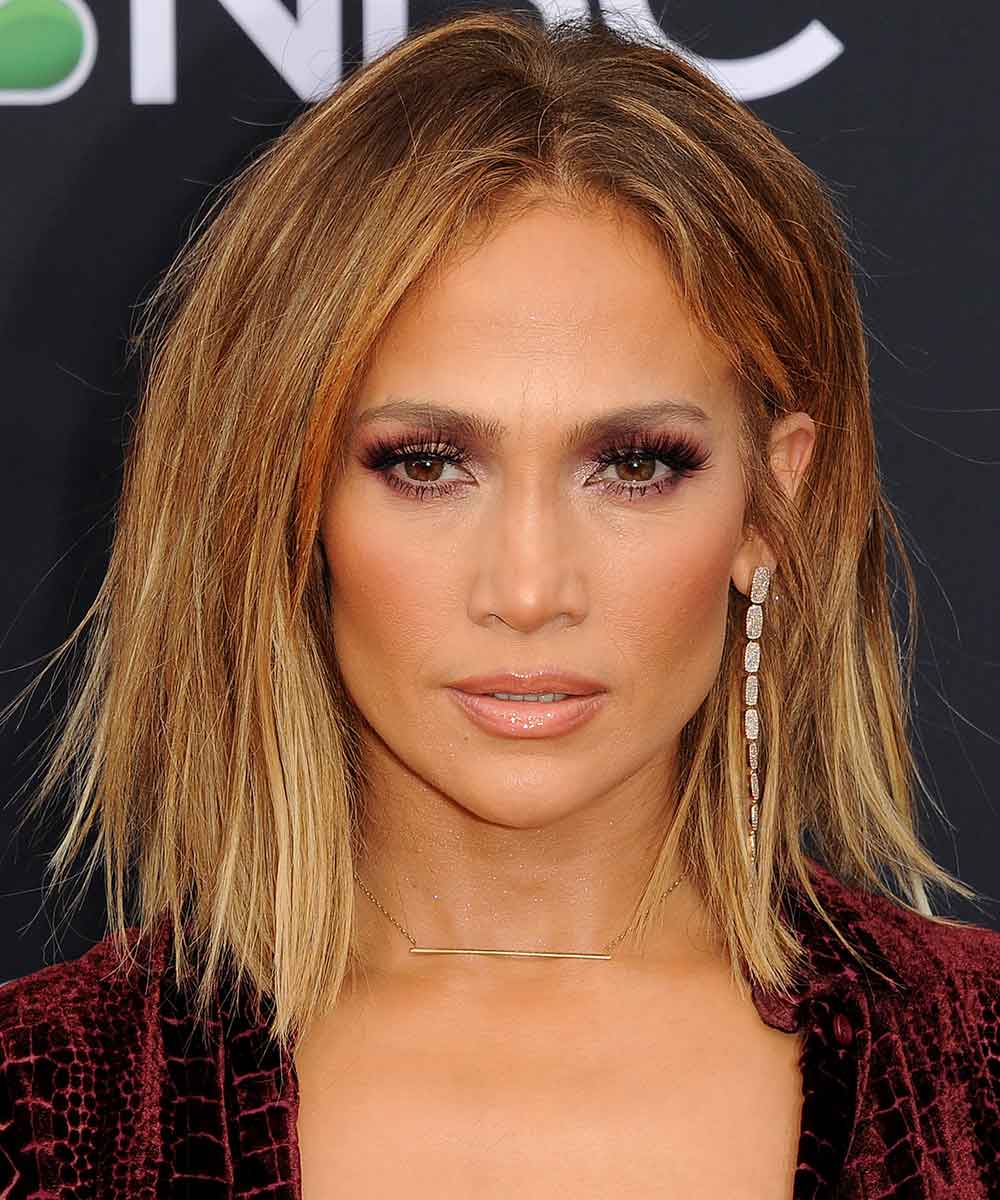 Jennifer Lopez long bob