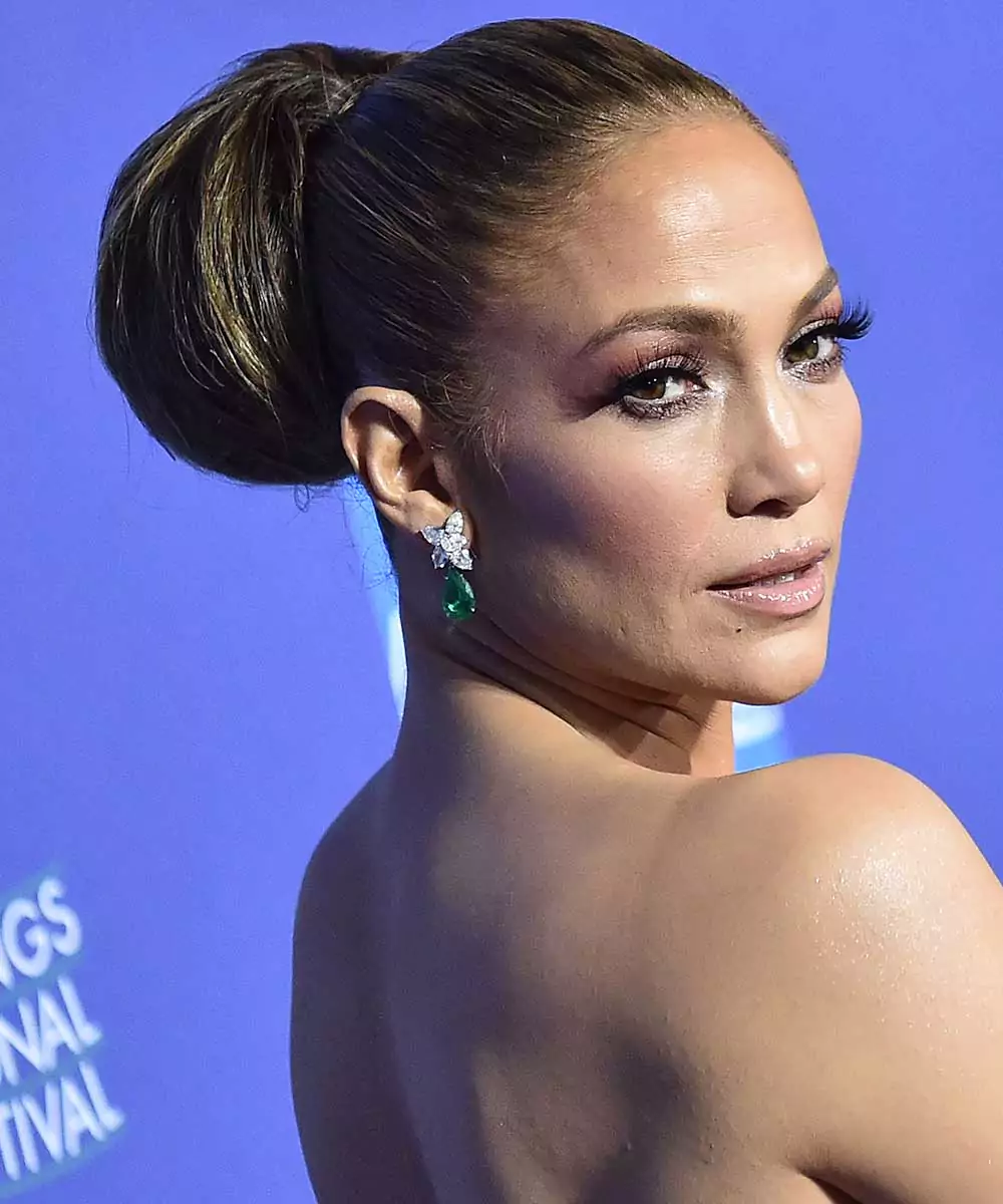 Jennifer Lopez pettinature