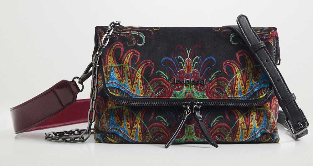 Tracolla paisley Desigual Tracolla paisley Desigual