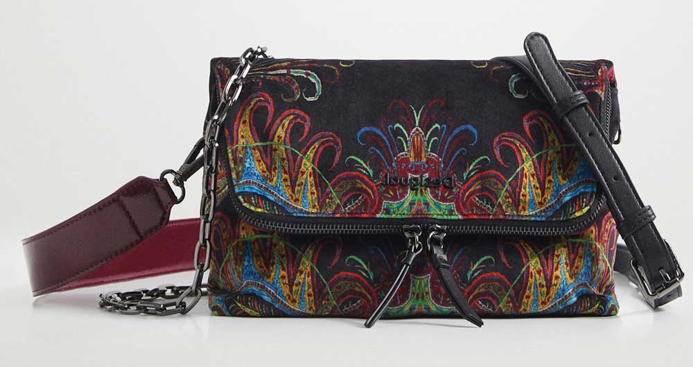 Tracolla paisley Desigual