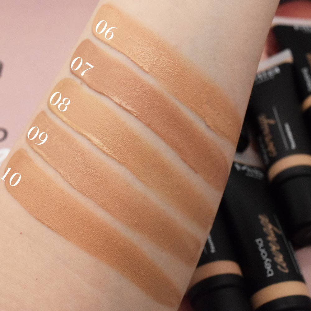 Swatches Beyond Coverage Foundation