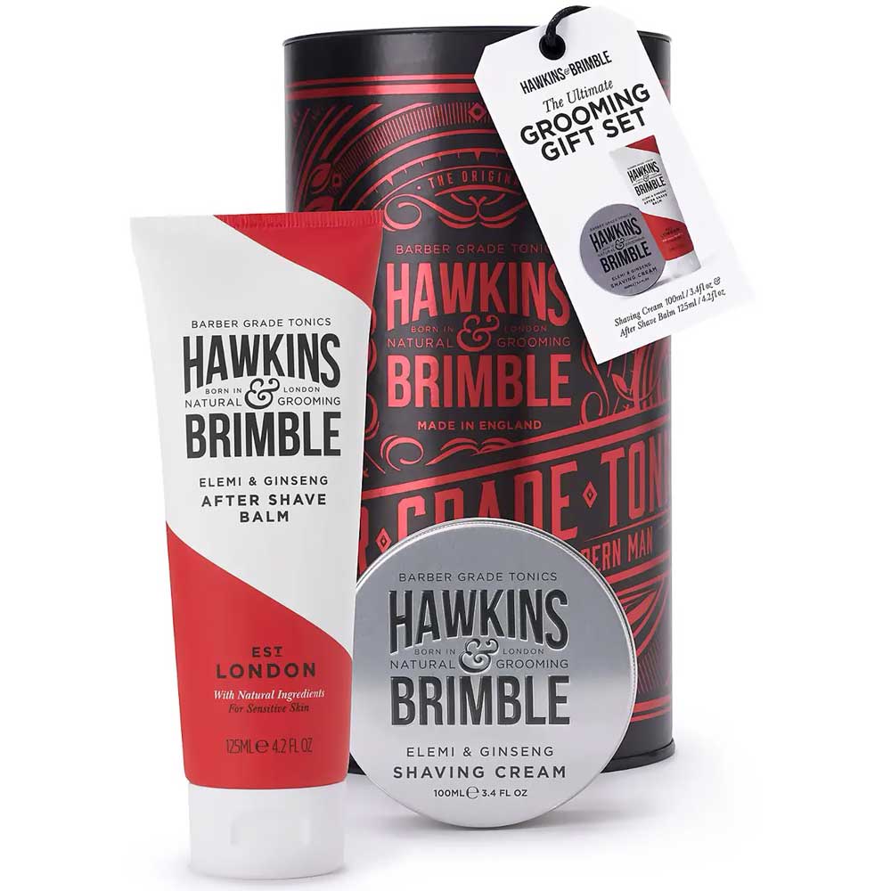 Set regalo prodotti da barba Hawkins & Brimble