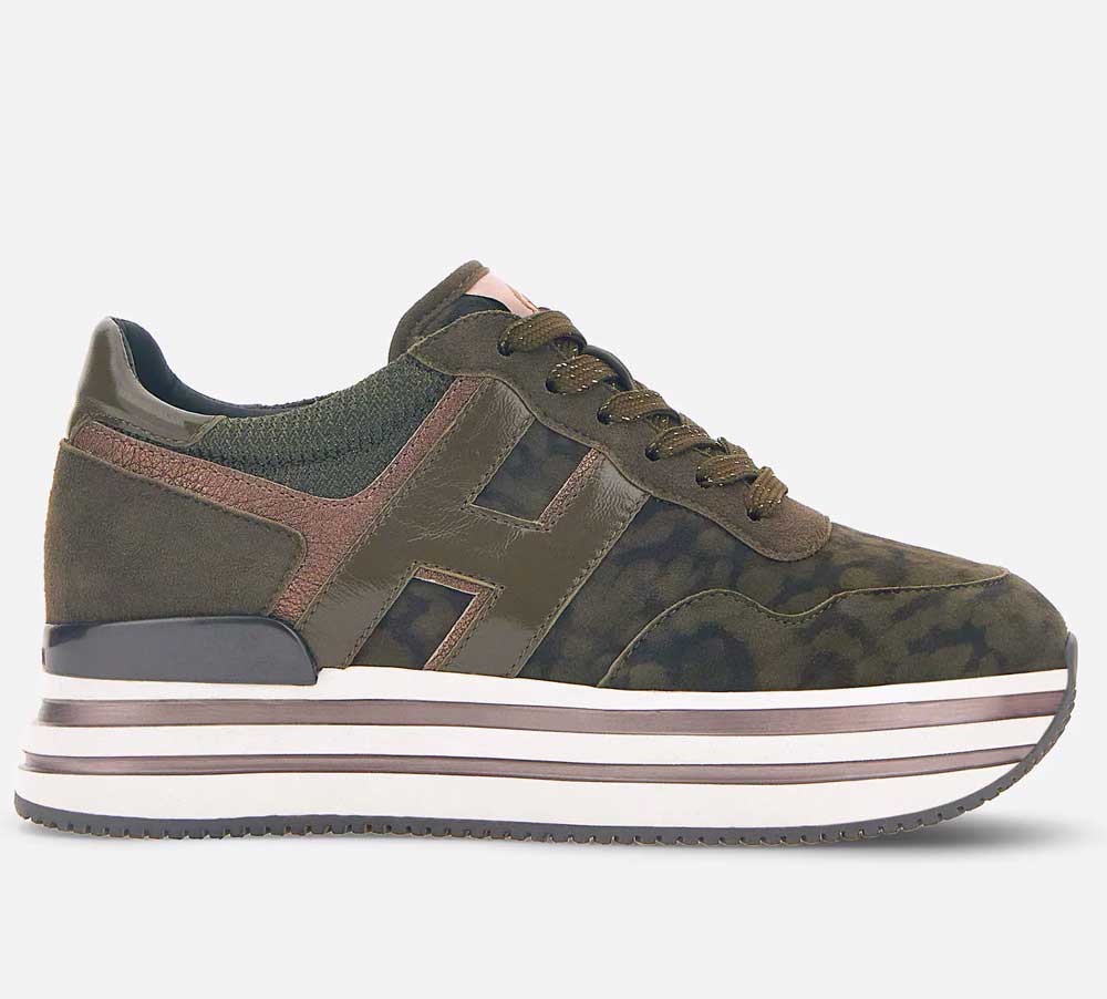 Sneakers animalier verdi Sneakers animalier verdi