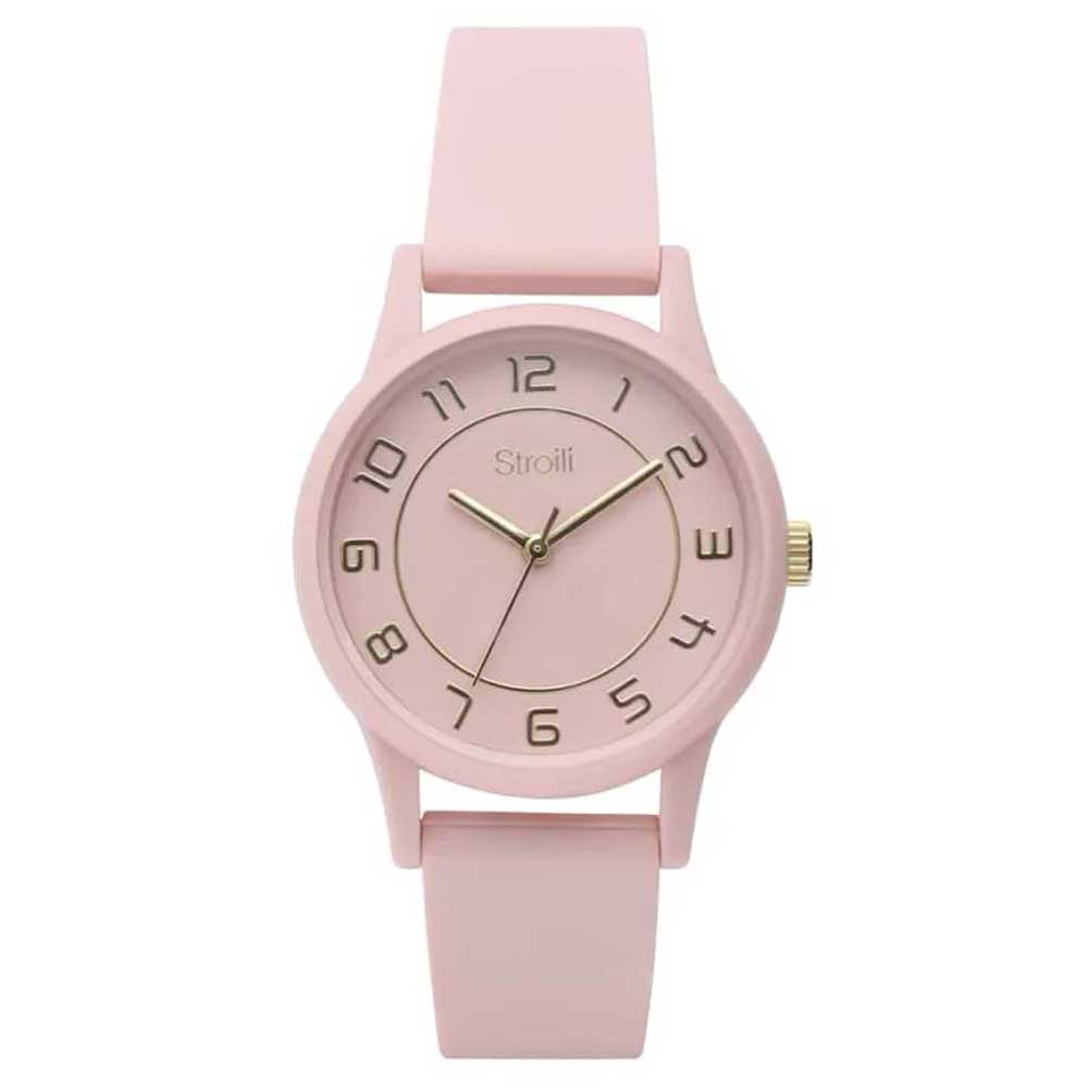 orologio rosa in silicone