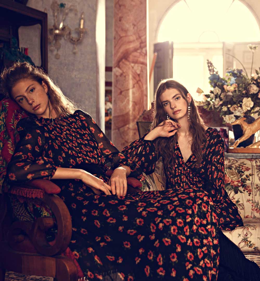 Twin Set tendenza stampa papaveri Twin Set tendenza stampa papaveri