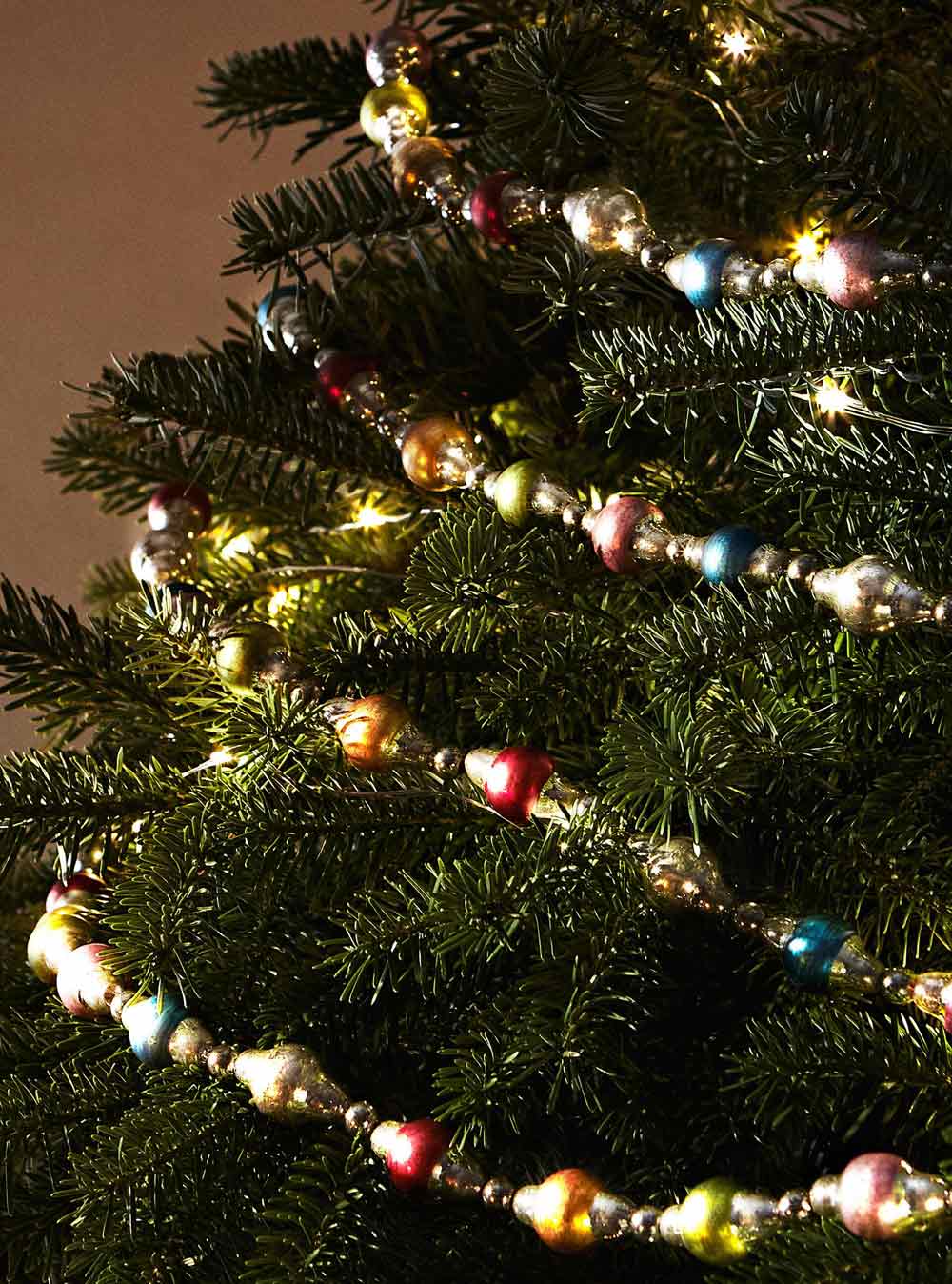 Ghirlanda colorata albero di Natale