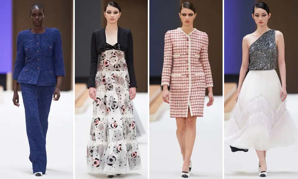 Sfilata Chanel primavera estate 2022 haute couture