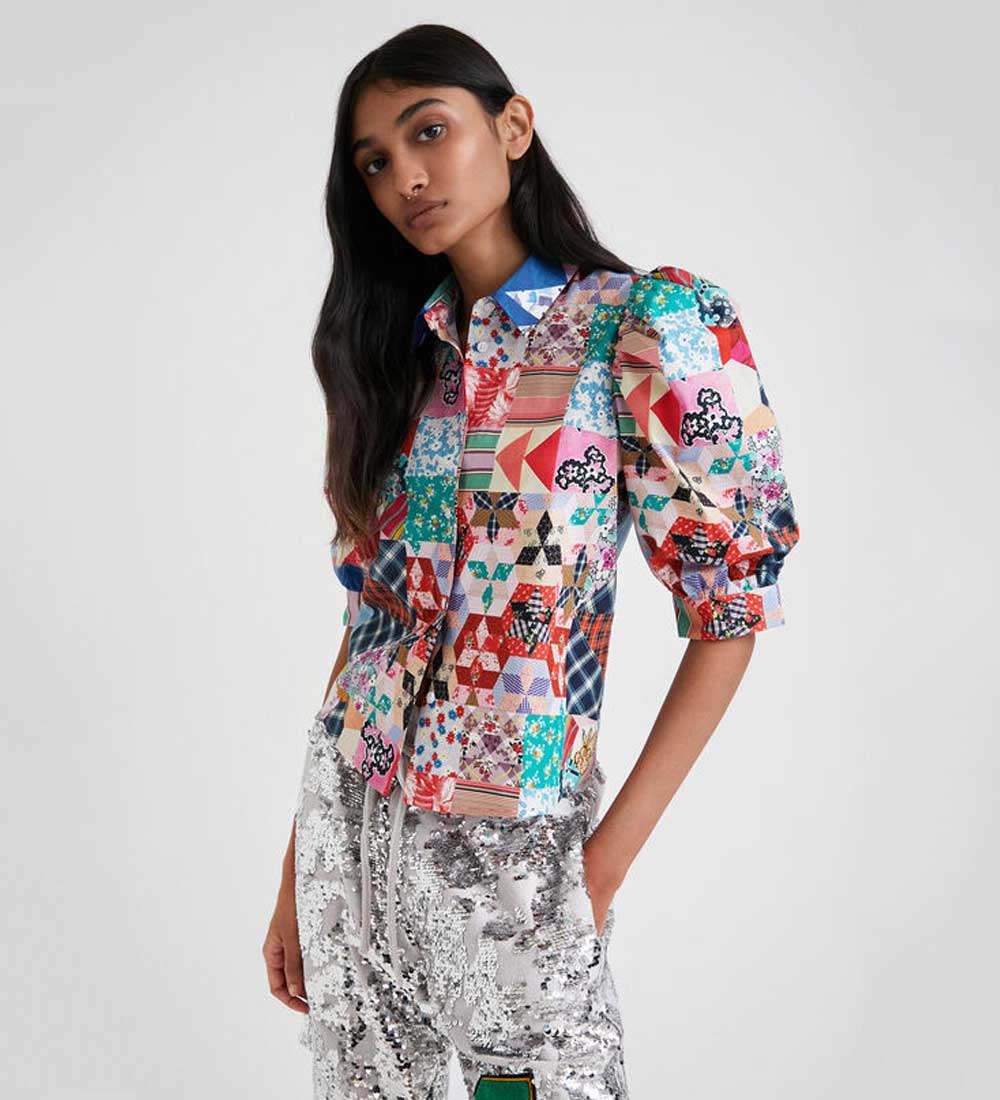 Camicia patchwork Desigual Camicia patchwork Desigual