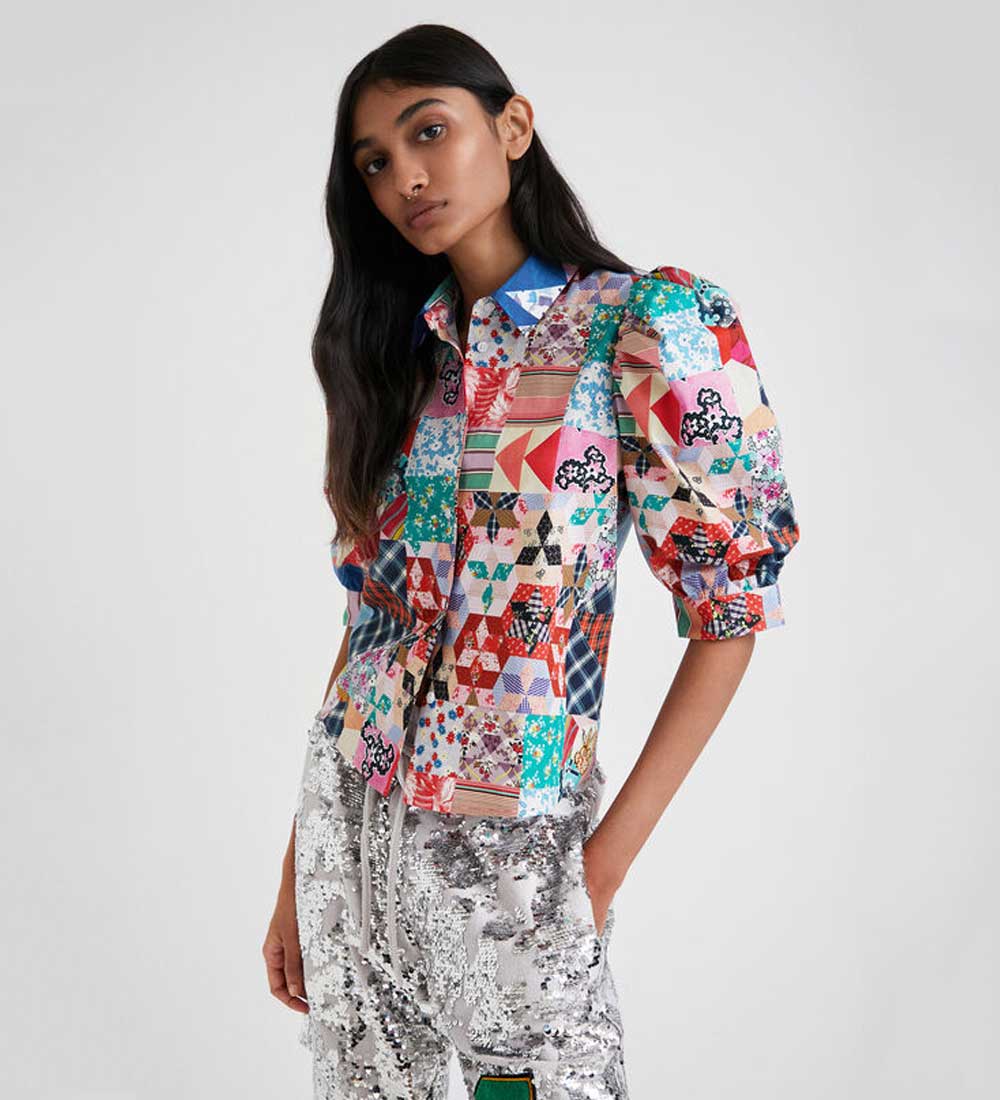 Camicia patchwork Desigual