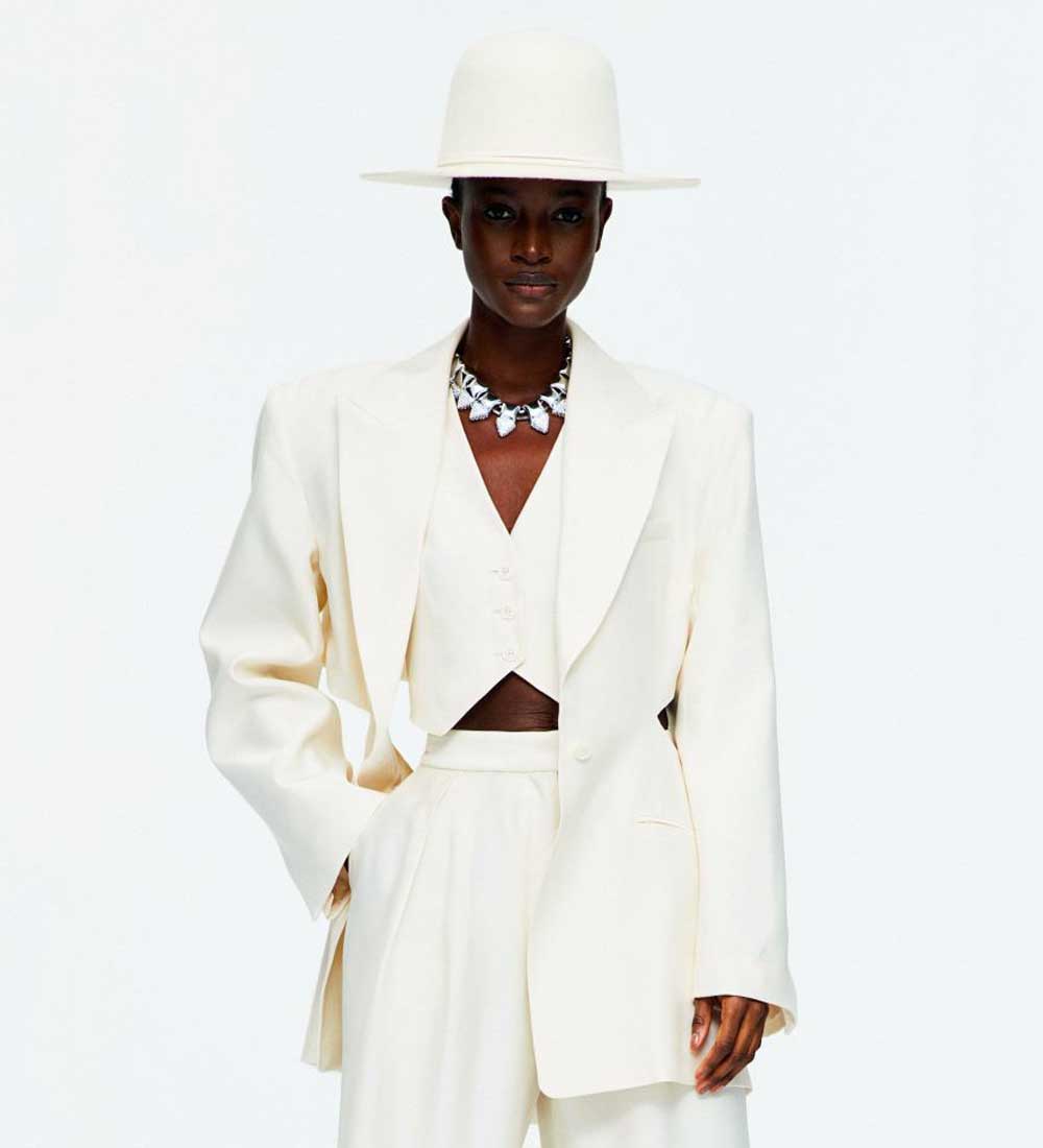 Blazer bianco H&M Blazer bianco H&M
