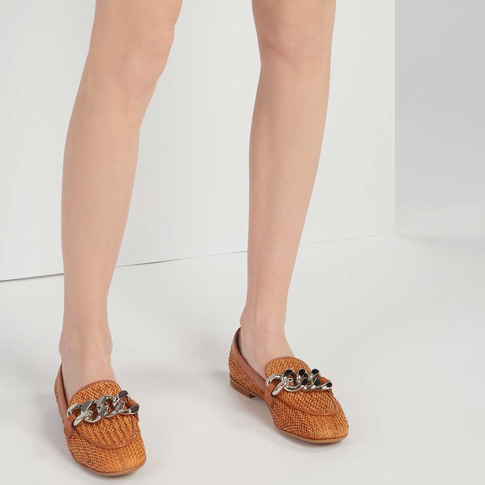 mocassini Casadei con catena mocassini Casadei con catena