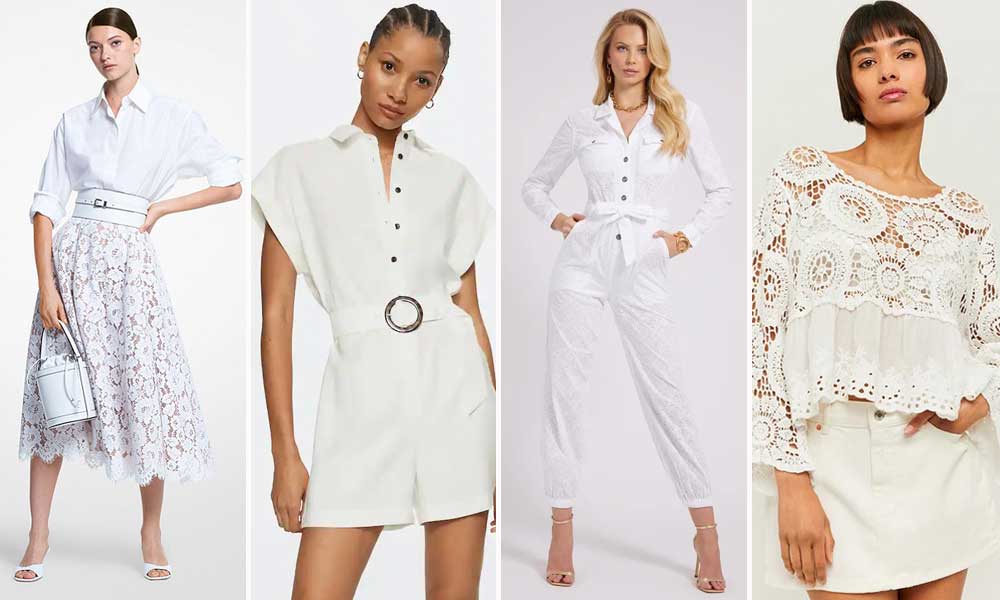 Vestiti e look bianchi per l'estate, i modelli più belli e alla moda!