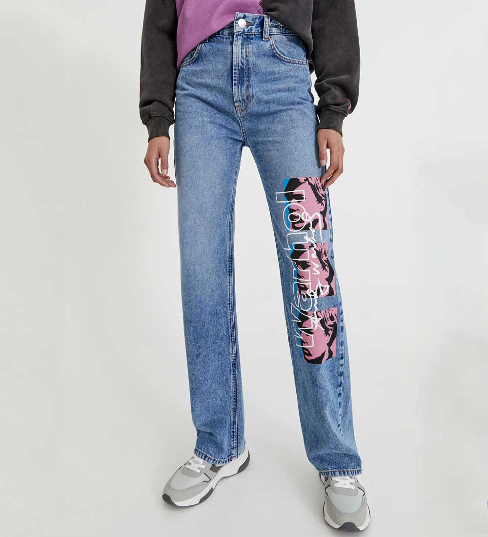 Andy Warhol x Pull&Bear jeans