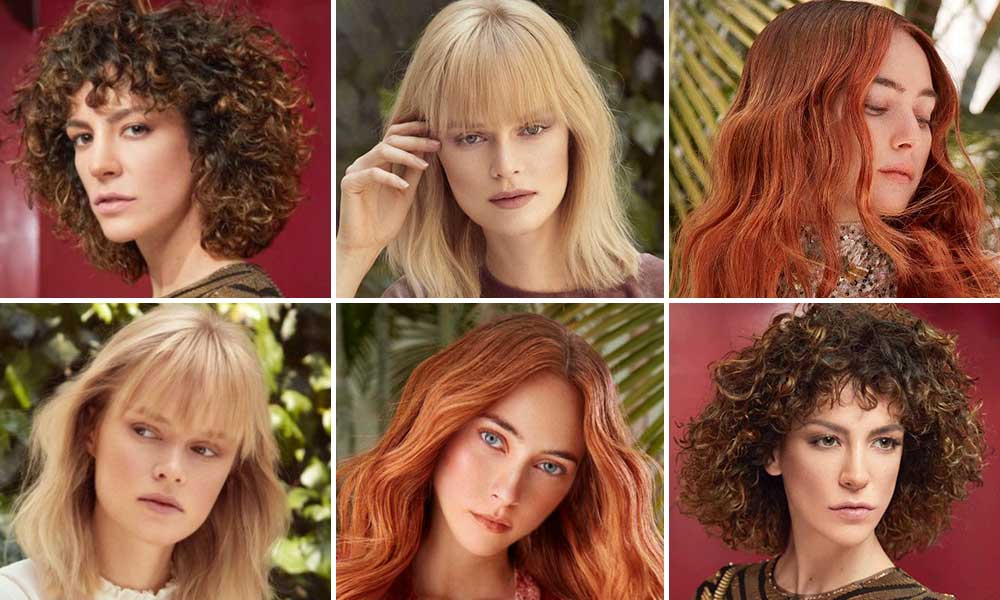 Aveda tagli e colore capelli inverno 2021 2022